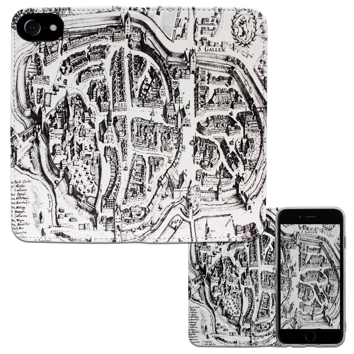 St. Gallen Merian Panorama Case for the iPhone 6/6S/7/8/SE 2020/SE 2022