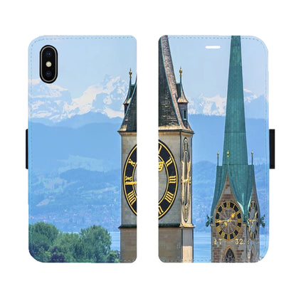 Zürich City St. Peter Fraumünster Victor Case für das iPhone X / XS