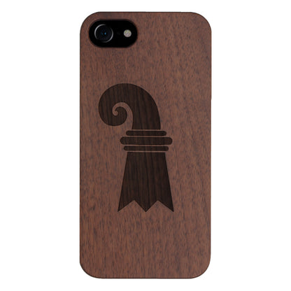 Baslerstab Eden Case made with Walnut Wood for the iPhone 6/6S/7/8/SE 2020/SE 2022