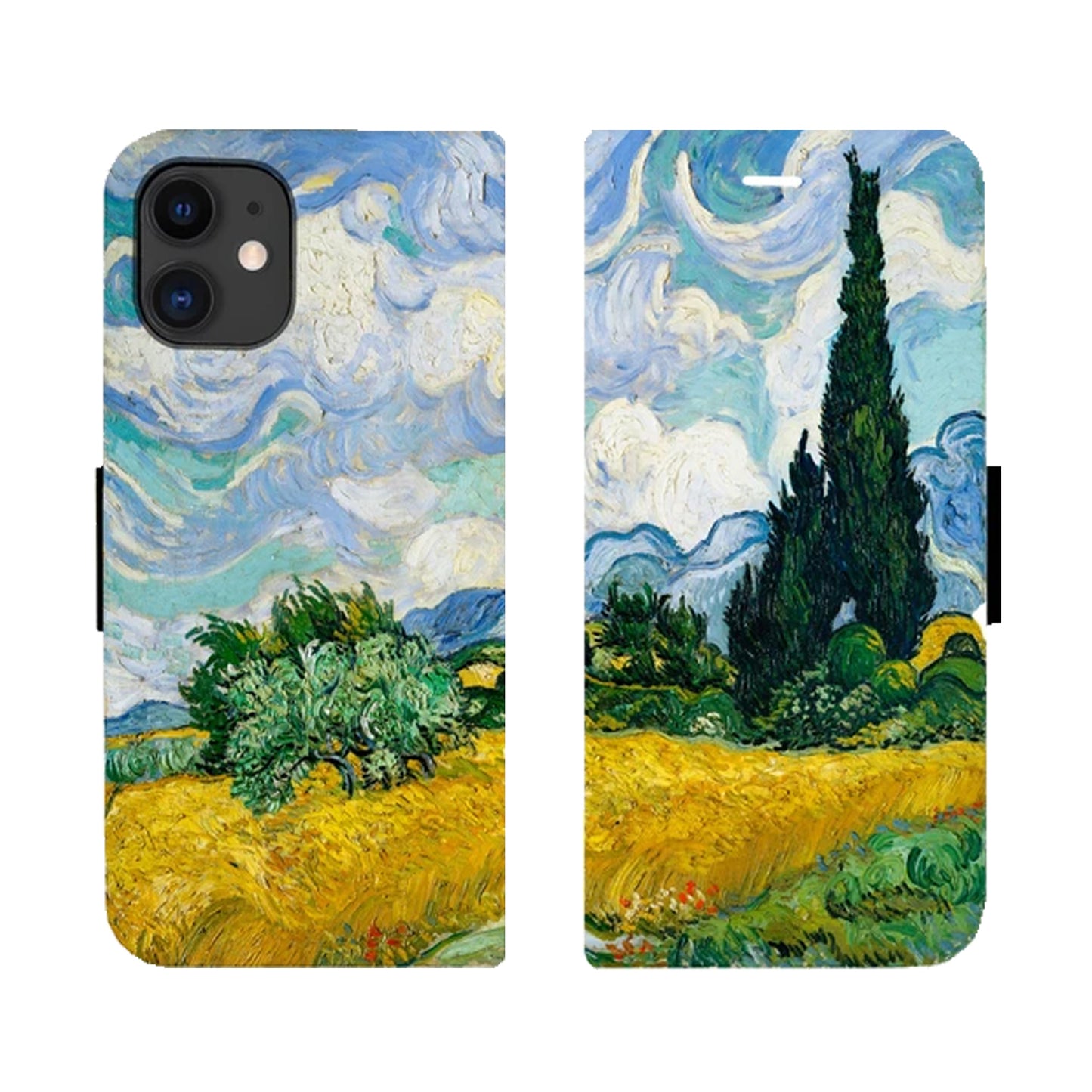 Van Goghs Wheat field with Cypresses Victor Case for the iPhone 11