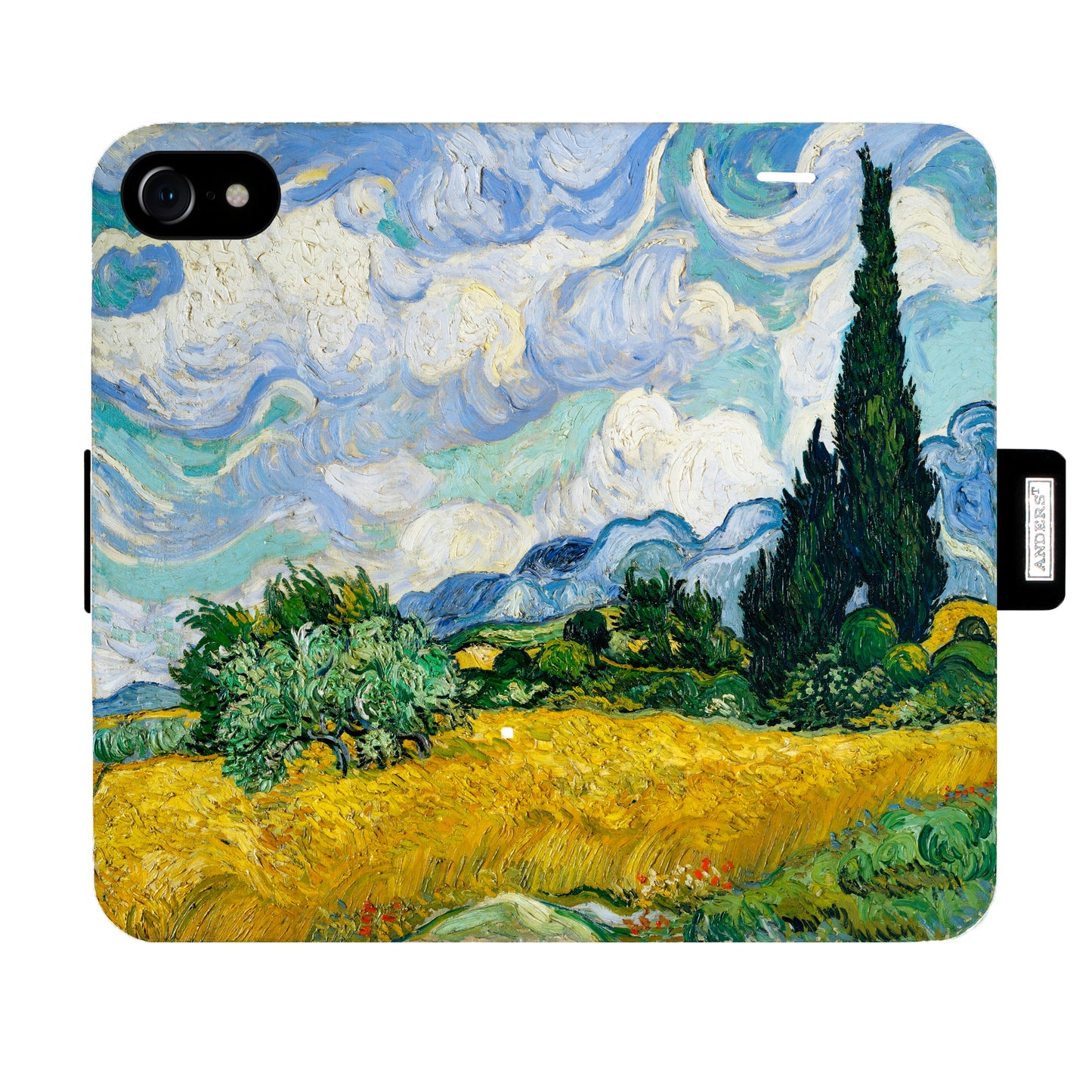 Van Gogh - Weizenfeld mit Zypressen Victor Case für das iPhone 6/6S/7/8/SE 2020/SE 2022