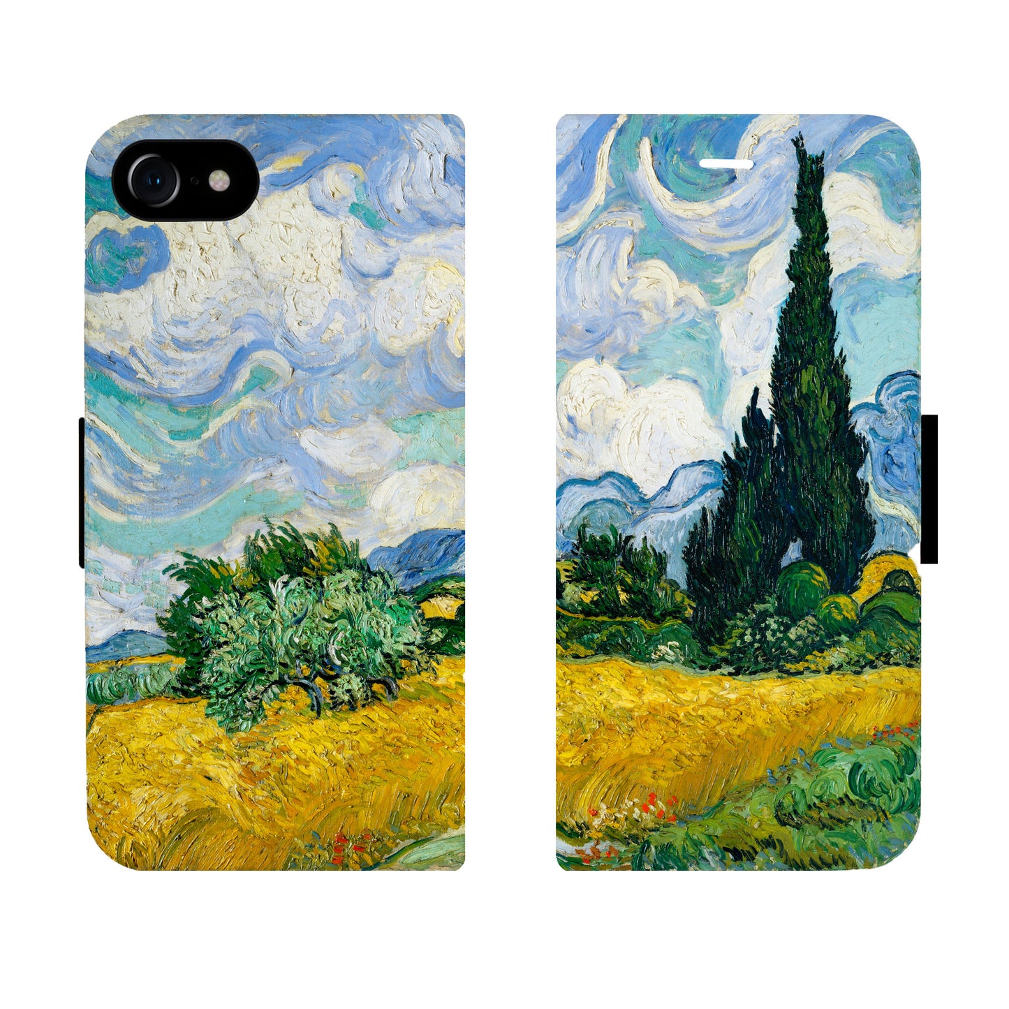 Van Gogh - Weizenfeld mit Zypressen Victor Case für das iPhone 6/6S/7/8/SE 2020/SE 2022