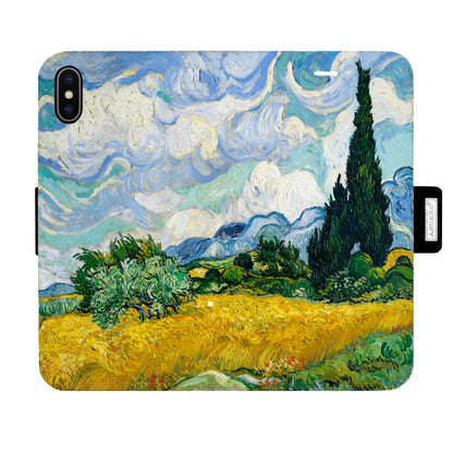 Van Gogh - Weizenfeld mit Zypressen Victor Case für das iPhone X / XS