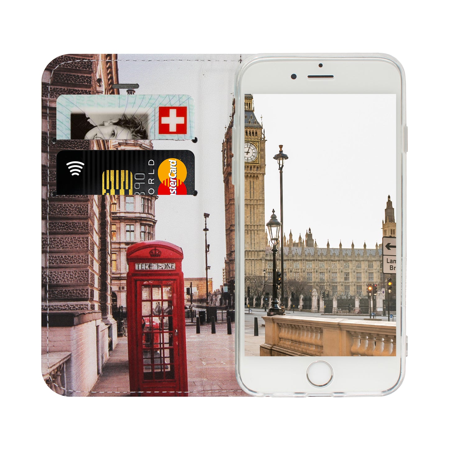 London City Big Ben Panorama Case für das iPhone 5/5S/SE 2016