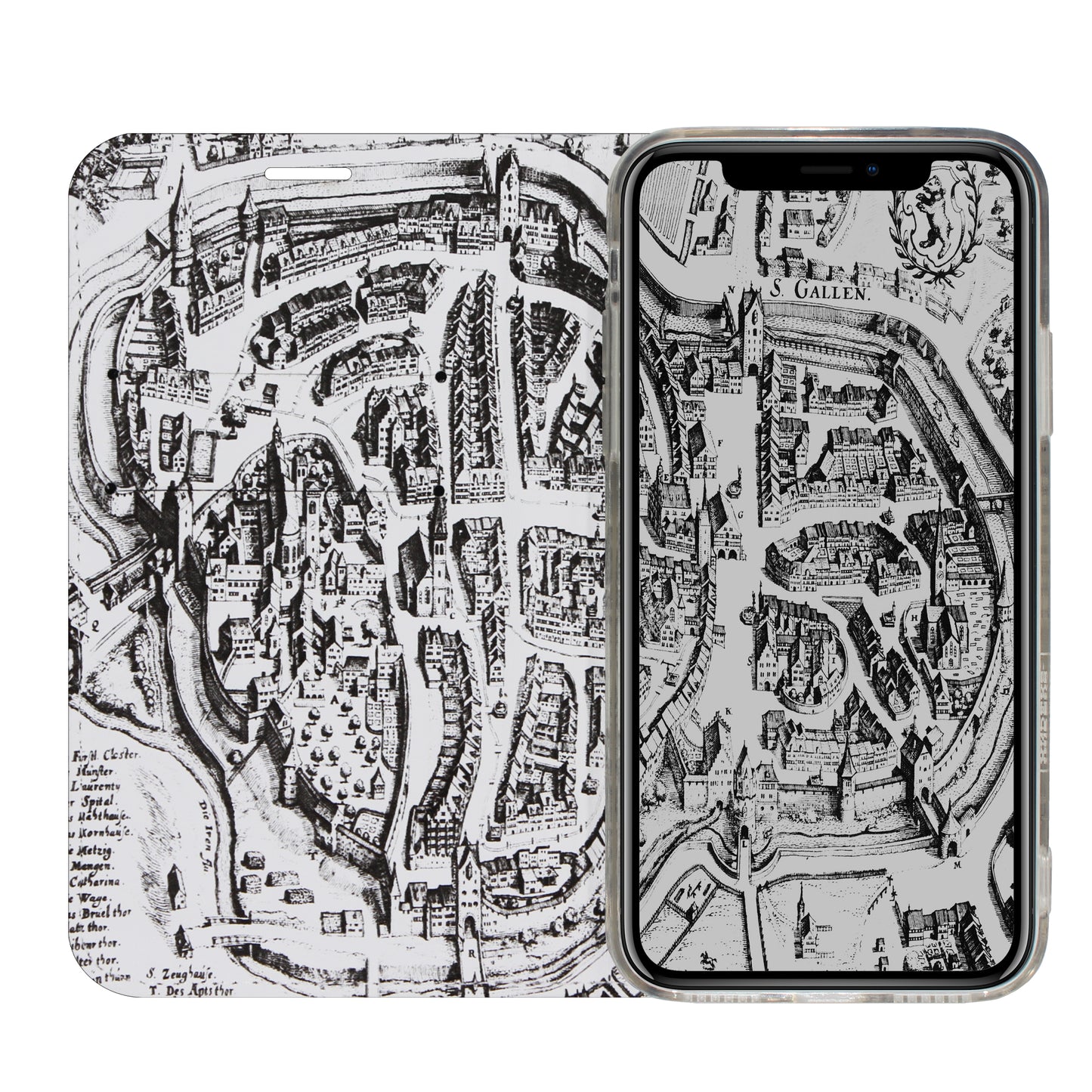 St. Gallen Merian Panorama Case for the iPhone X / XS