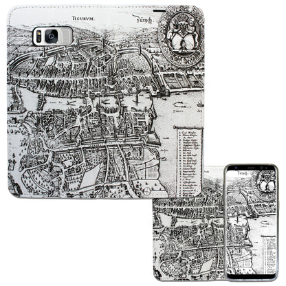 Zürich Merian Panorama Case für das Samsung Galaxy S8