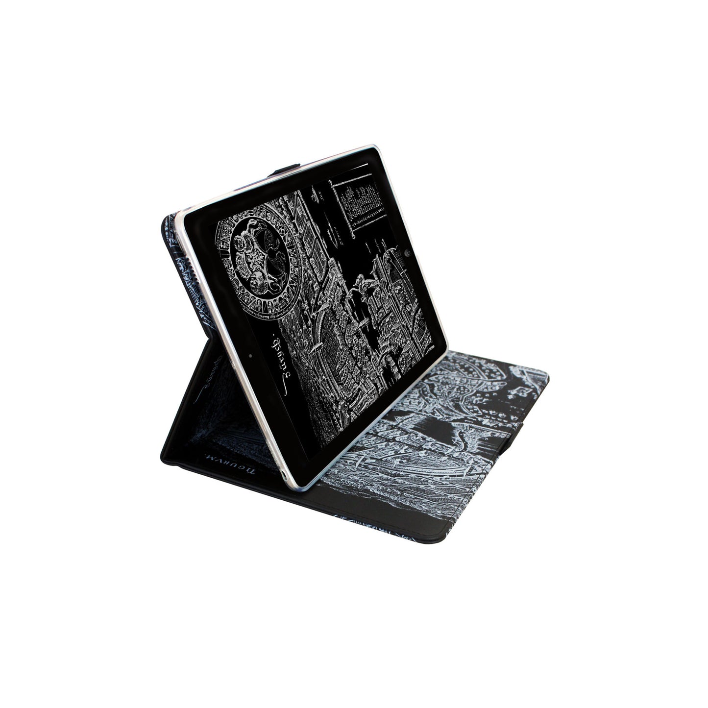iPad 10.2/10.5/iPad 2019/iPad 2020/iPad Pro 10.5/iPad Air 3 Zurich Merian Negative Case
