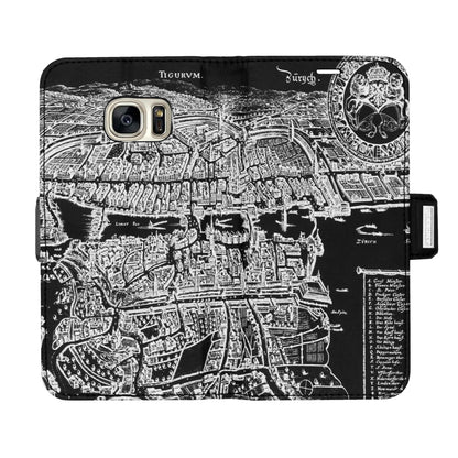 Zürich Merian Negativ Victor Case für das Samsung Galaxy S7