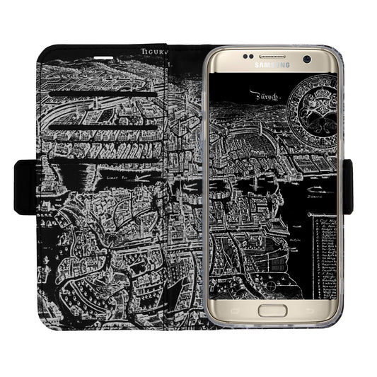 Zürich Merian Negativ Victor Case für das Samsung Galaxy S7