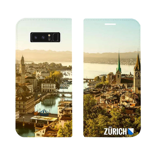 Zurich City From Above Panorama Case for the Samsung Galaxy Note 8