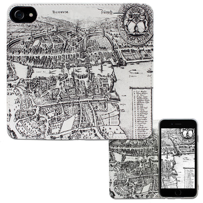 Zürich Merian Panorama Case für das iPhone 6/6S/7/8/SE 2020/SE 2022