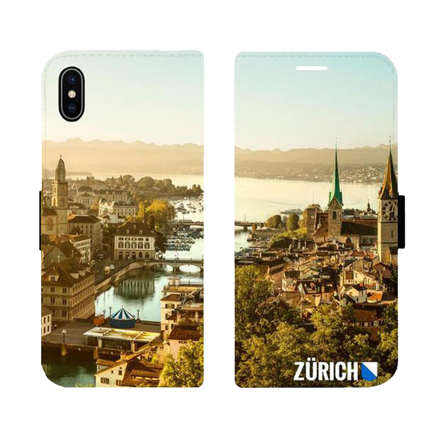 Zurich City From Above Victor Case for the iPhone XS Max