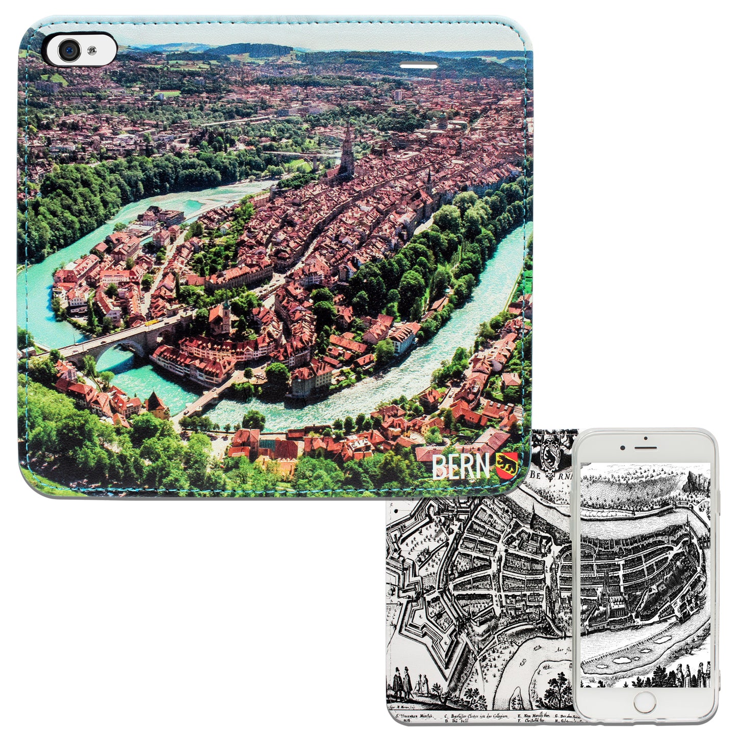 Bern City Panorama Case für das iPhone 5/5S/SE 2016