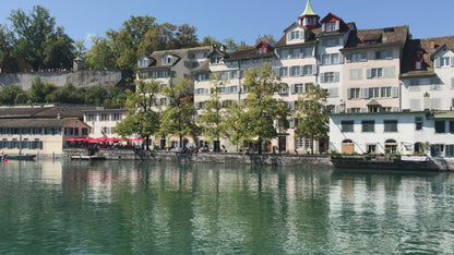 Zürich City von Oben Panorama Case für das Samsung Galaxy S9