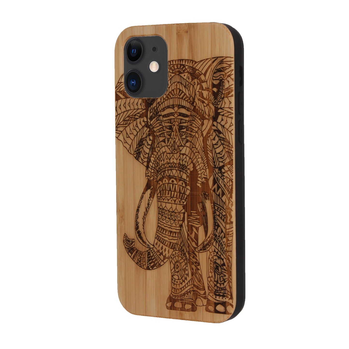 Elefanten Eden Case aus Bambus für das iPhone 11