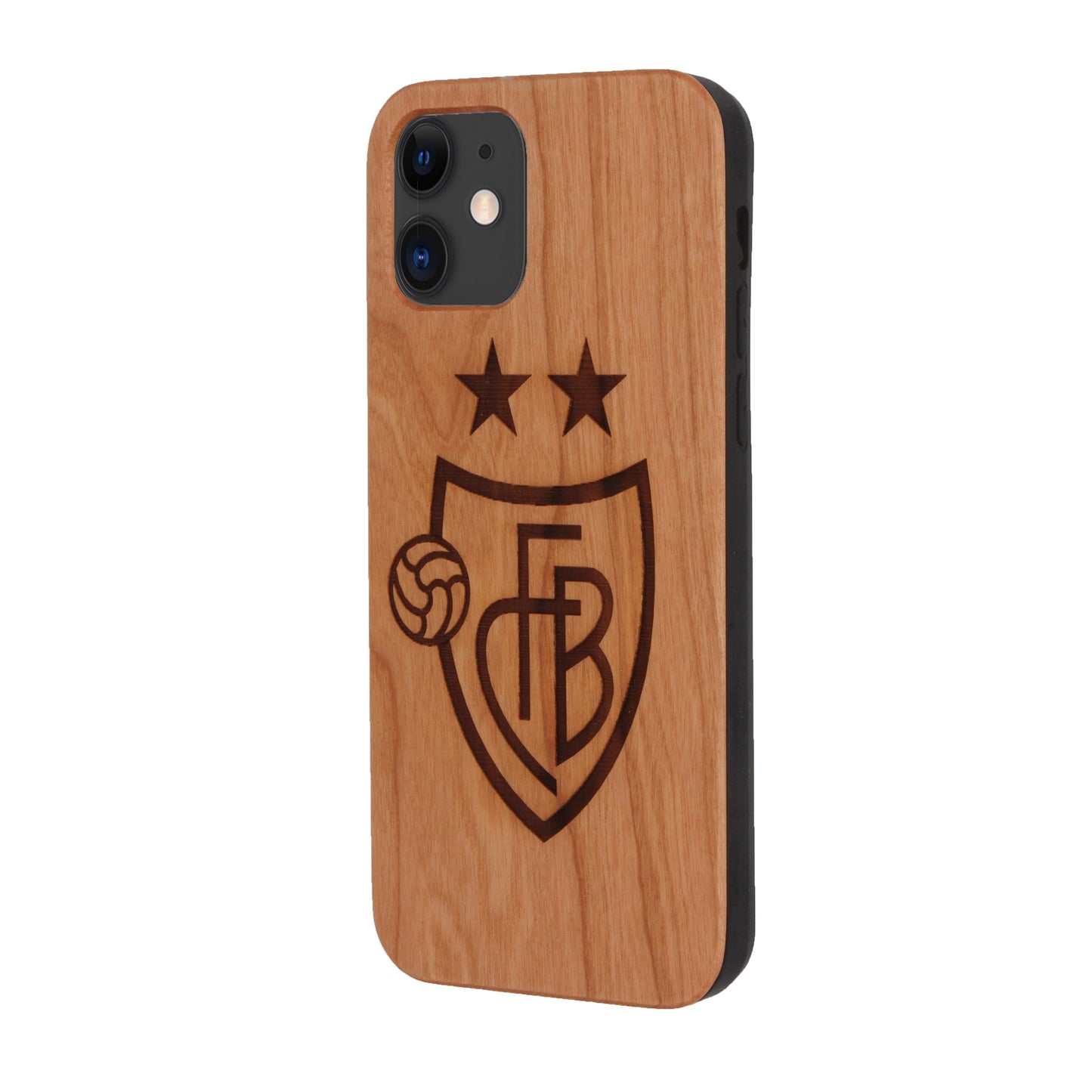 FC Basel Eden Case aus Kirschholz für das iPhone 11