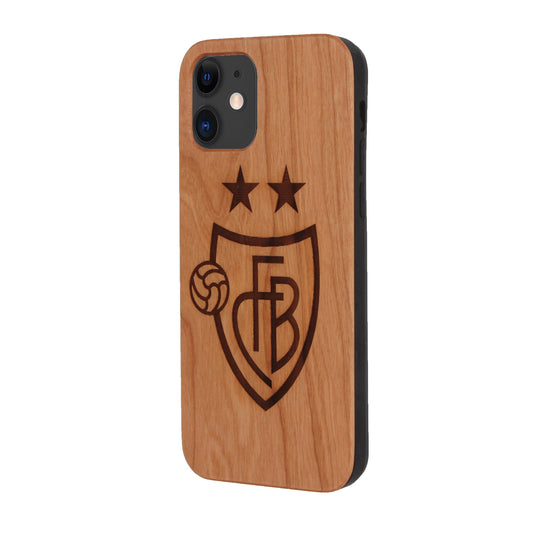 FC Basel Eden Case made with Cherry Wood for the iPhone 11