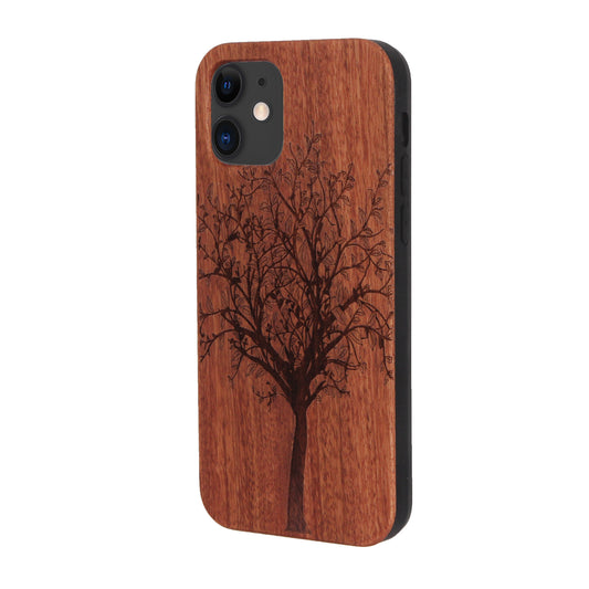 "Tree of Life" Eden Case made with Rosewood for the iPhone 11