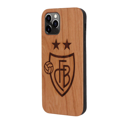 FC Basel Eden Case made with Cherry Wood for the iPhone 11 Pro