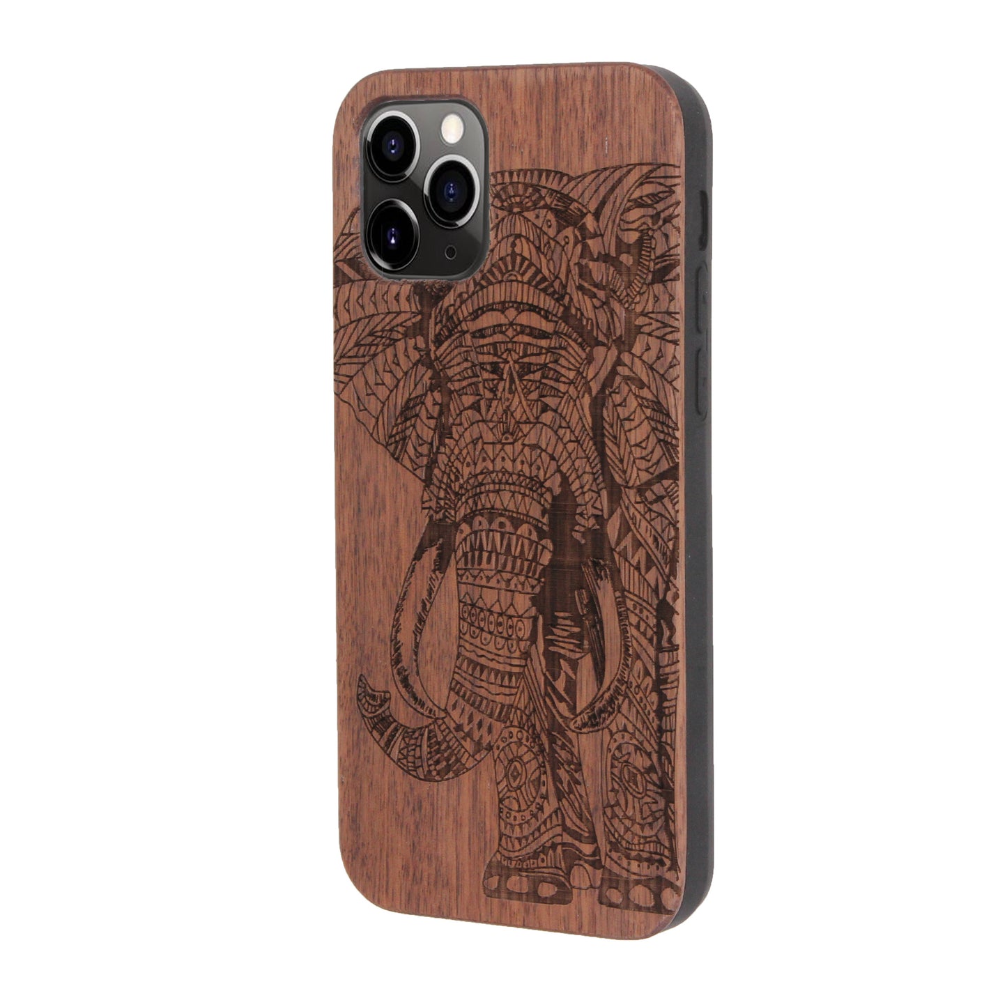 Elephant Eden Case made with Walnut Wood for the iPhone 11 Pro Max