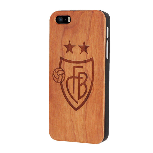 FC Basel Eden Case made with Cherry Wood for the iPhone 5/5S/SE 2016