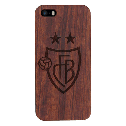 FC Basel Eden Case aus Rosenholz für das iPhone 5/5S/SE 2016