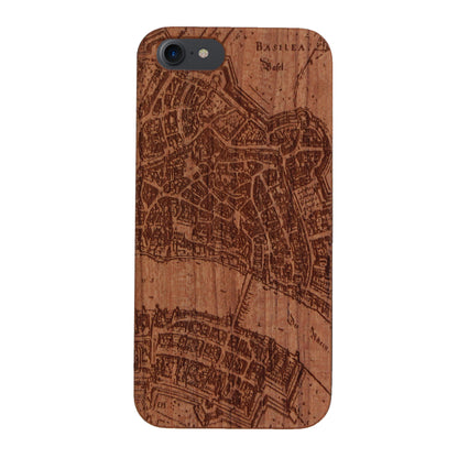 Basel Merian Eden Case made with Cherry Wood for the iPhone 7/8/SE 2020/SE 2022