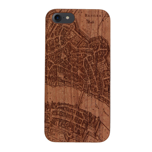 Basel Merian Eden Case made with Cherry Wood for the iPhone 7/8/SE 2020/SE 2022