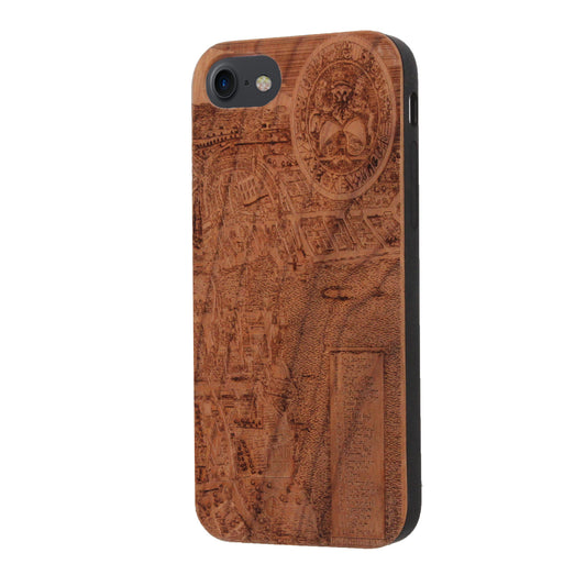 Zurich Merian Eden Case made with Cherry Wood for the iPhone 6/6S/7/8/SE 2020/SE 2022