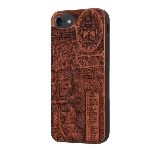 Zurich Merian Eden Case made with Rose Wood for the iPhone 6/6S/7/8/SE 2020/SE 2022