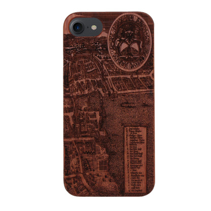 Zurich Merian Eden Case made with Rose Wood for the iPhone 6/6S/7/8/SE 2020/SE 2022
