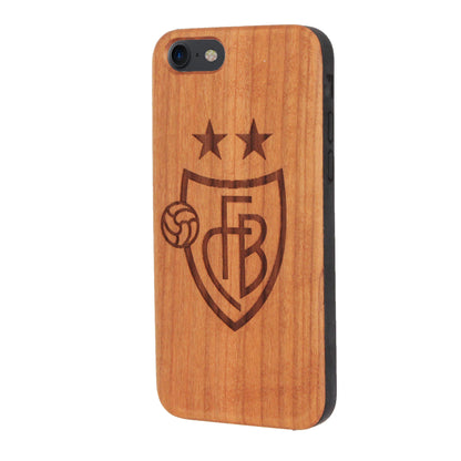 FC Basel Eden Case made with Cherry Wood for the iPhone 6/6S/7/8/SE 2020/SE 2022