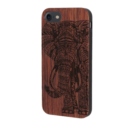 Elephant Eden Case made with Rose Wood for the iPhone 6/6S/7/8/SE 2020/SE 2022