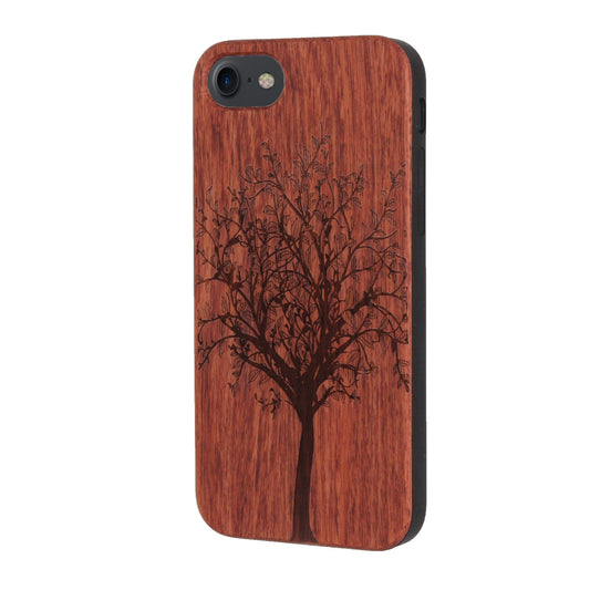 "Tree of Life" Eden Case made with Rose Wood for the iPhone 7/8/SE 2020/SE 2022