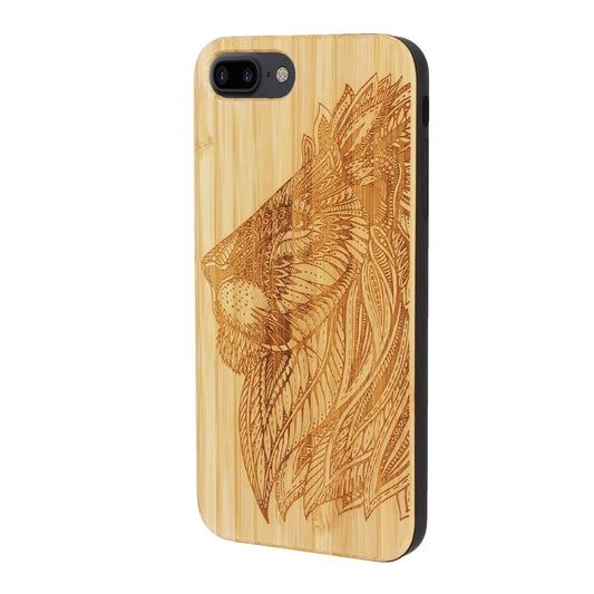 Lion Eden Case made with Bamboo for the iPhone 6/6S/7/8 Plus
