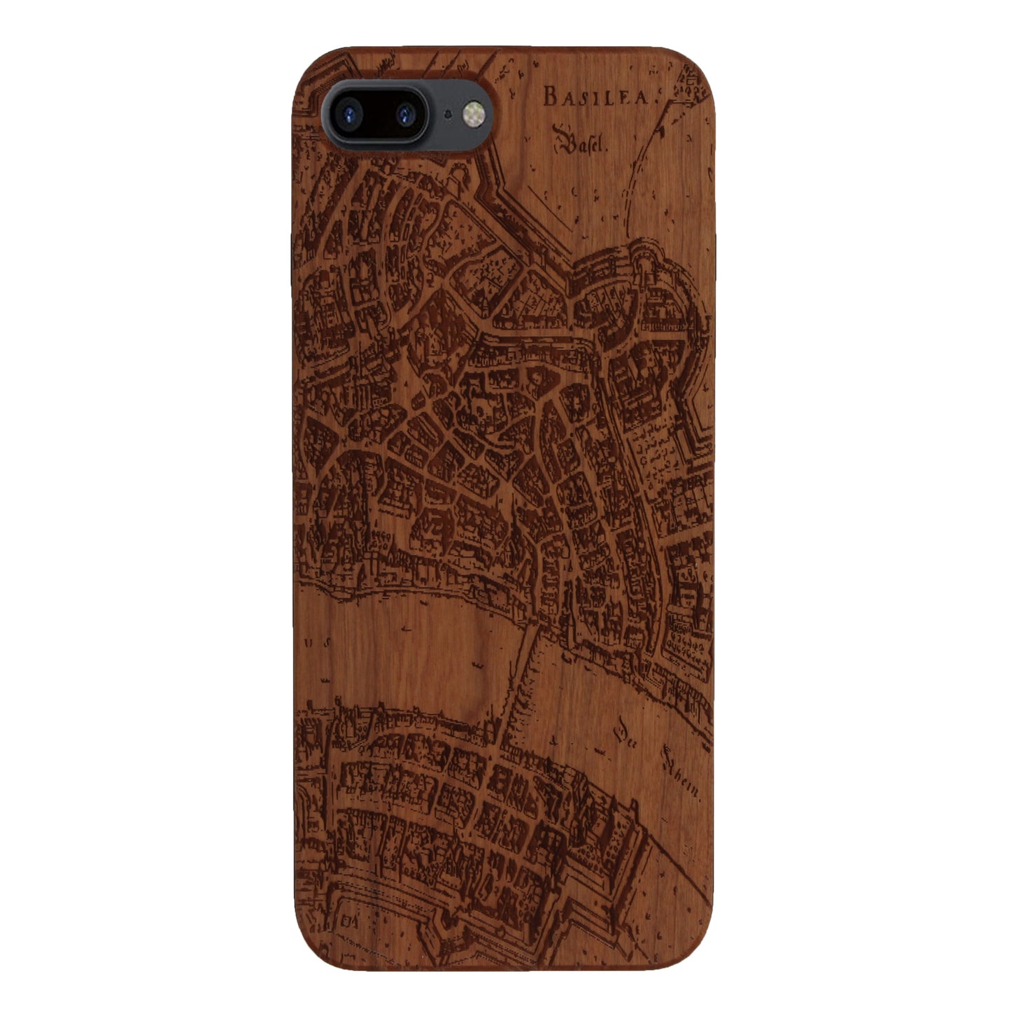 Basel Merian Eden Case aus Kirschholz für das iPhone 6/6S/7/8 Plus