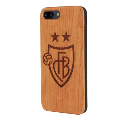 FC Basel Eden Case made with Cherry Wood for the iPhone 7/8 Plus