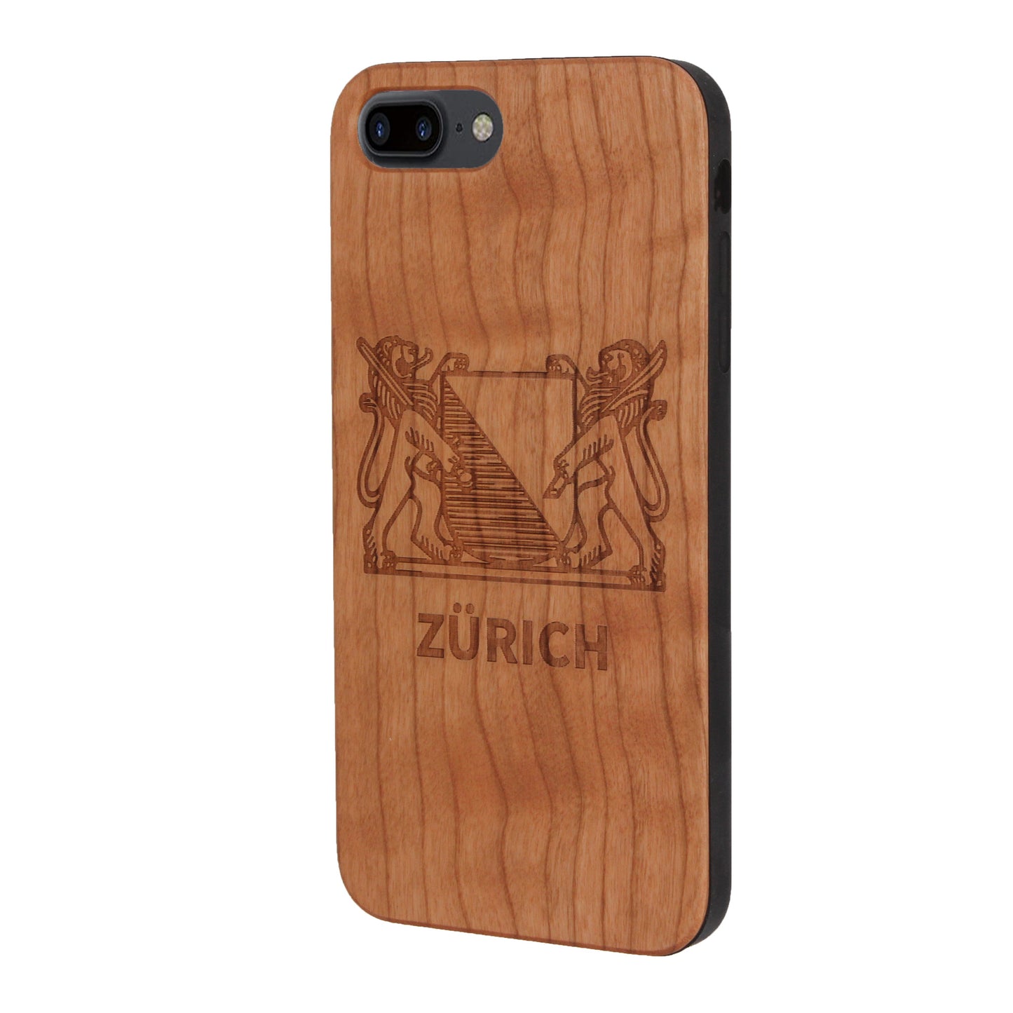 Zürich Wappen Eden Case aus Kirschholz für das iPhone 6/6S/7/8 Plus