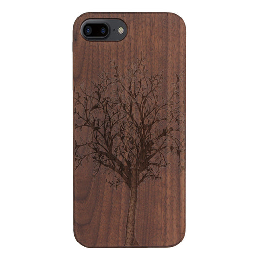"Tree of Life" Eden Case made with Walnut Wood for the iPhone 6/6S/7/8 Plus