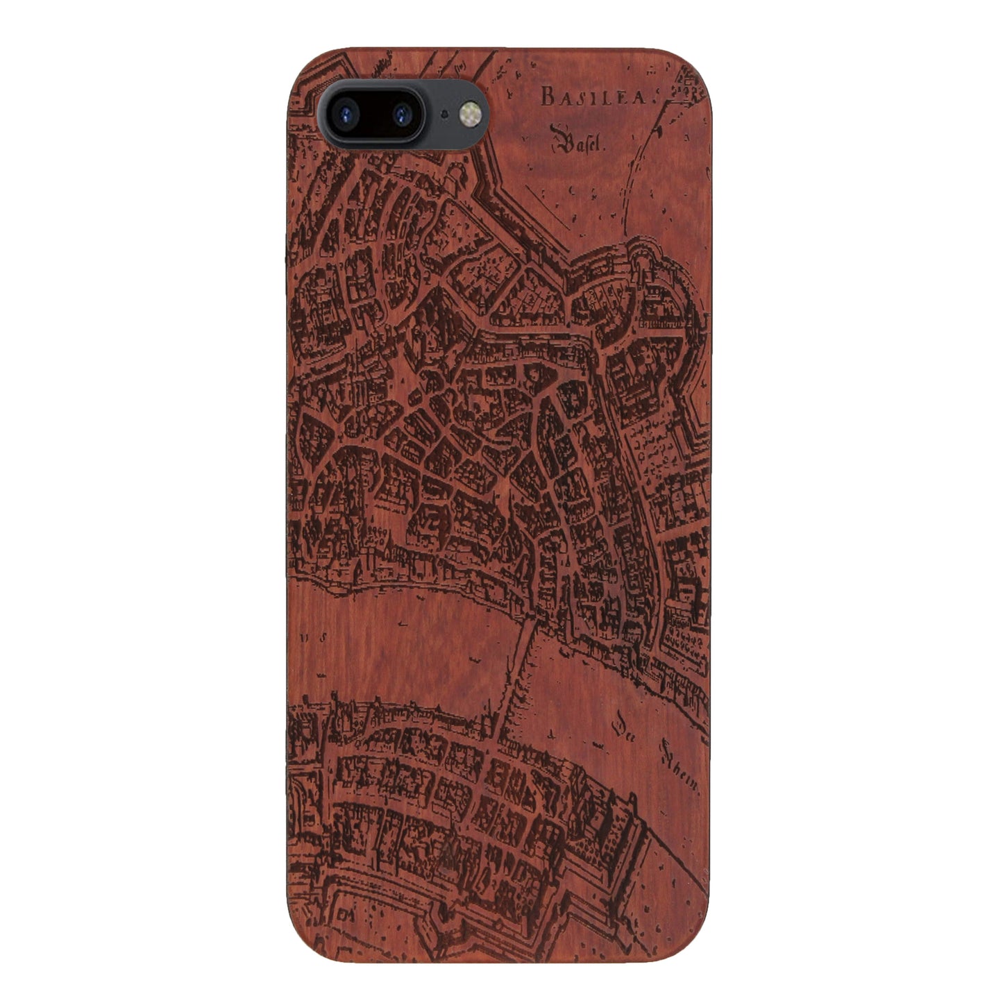 Basel Merian Eden Case aus Rosenholz für das iPhone 6/6S/7/8 Plus