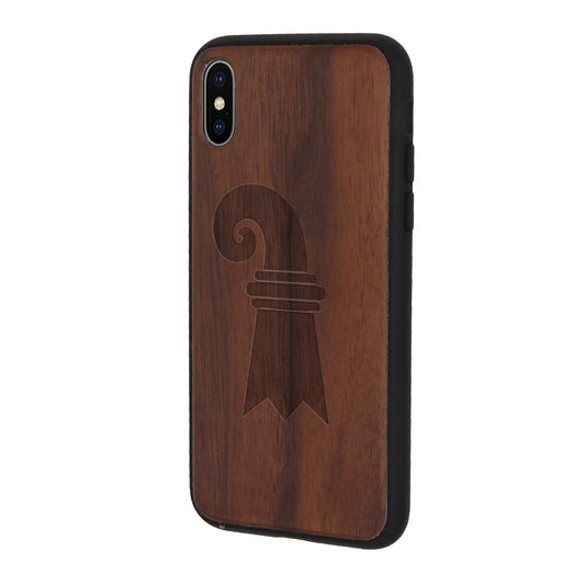 Baslerstab Eden Case made with Walnut Wood for the iPhone X / XS