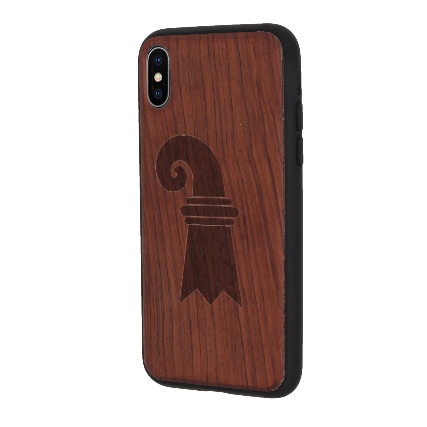 Baslerstab Eden Case aus Rosenholz für das iPhone XS Max