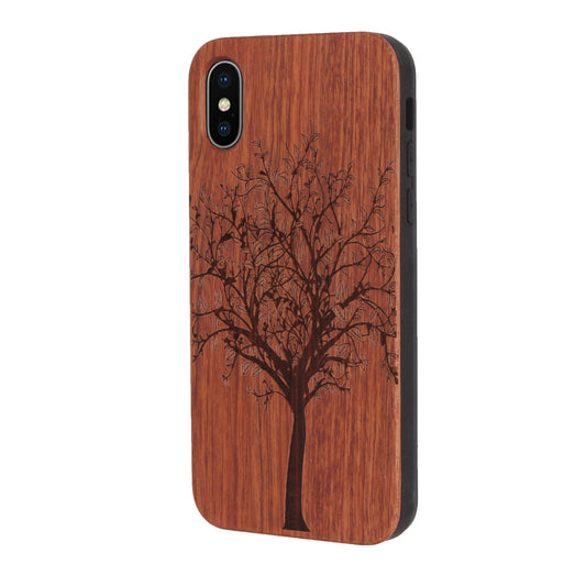 "Tree of Life" Eden Case made with Rosewood for the iPhone XS Max