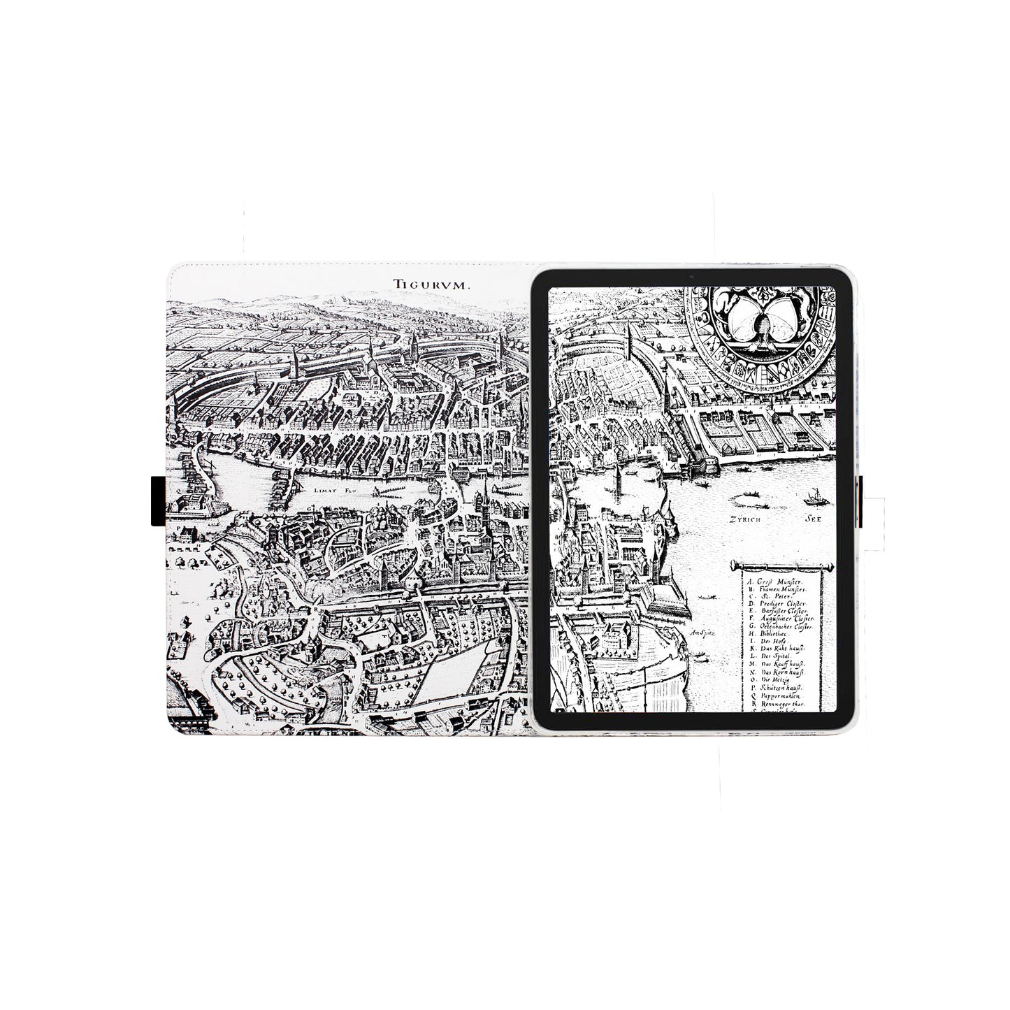 Zürich Merian Case für das iPad 10.2/10.5