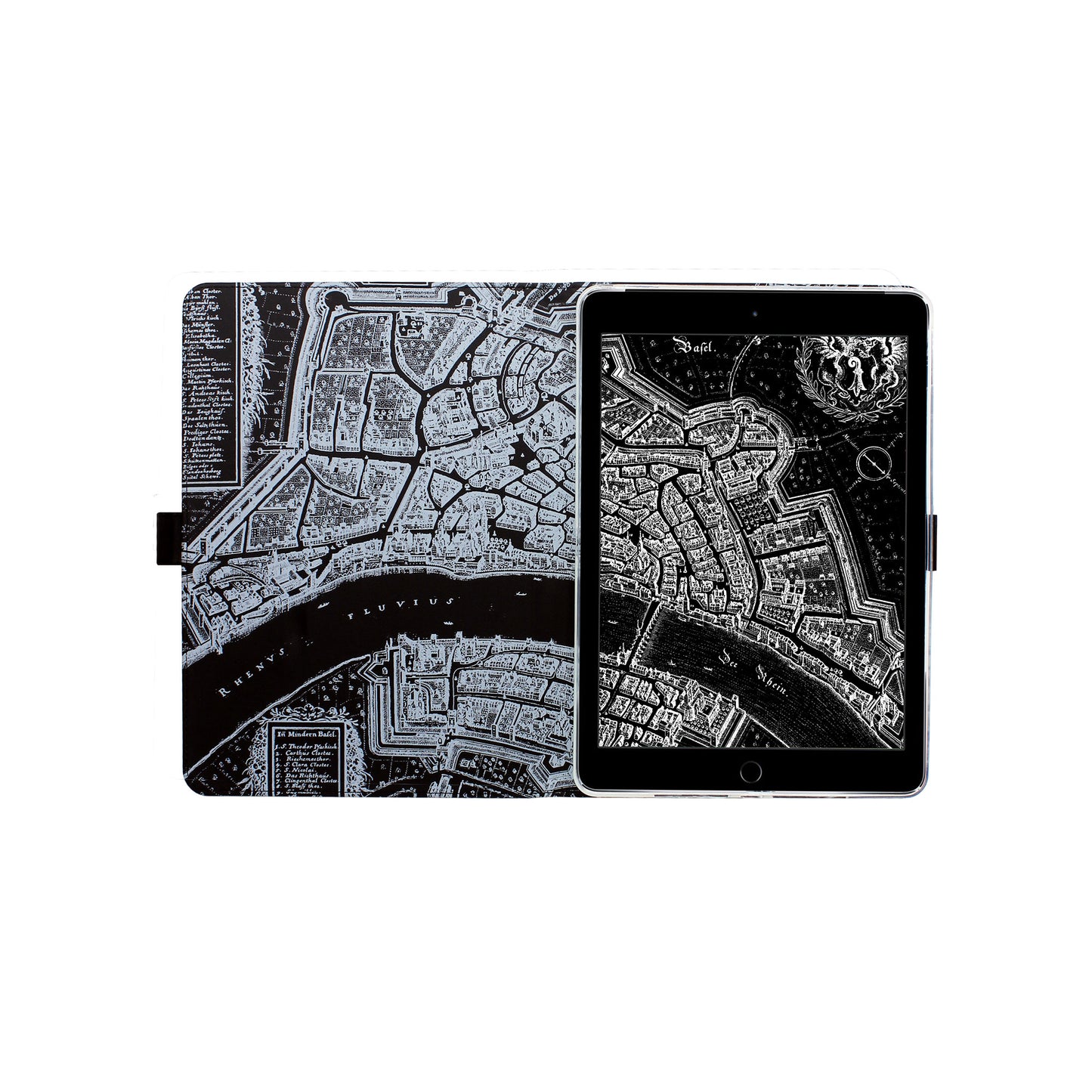 Basel Merian Negativ Case für das iPad 9.7