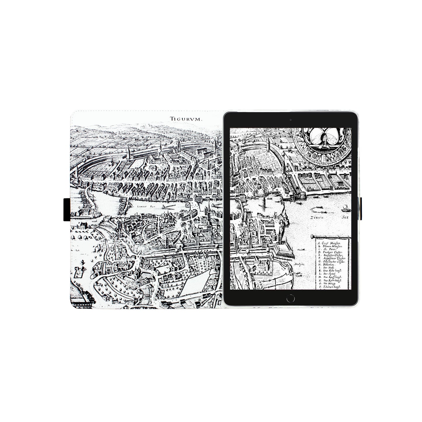 Zürich Merian Case für das iPad 9.7