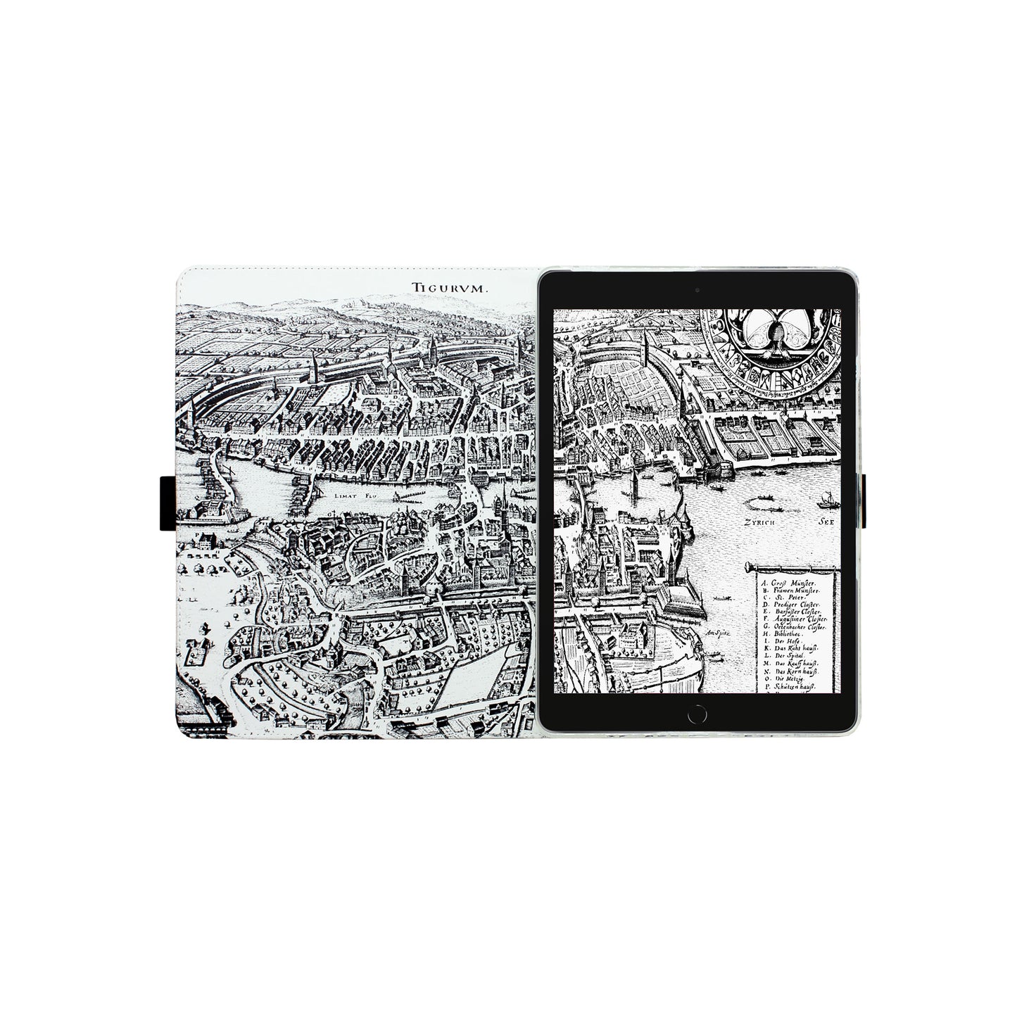 Zürich Merian Case für das iPad Mini 1/2/3/4/5