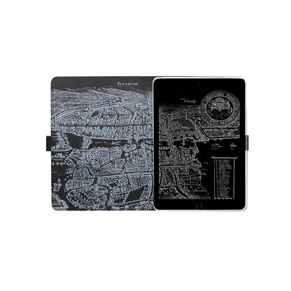 Zürich Merian Negativ Case für das iPad Mini 1/2/3/4/5