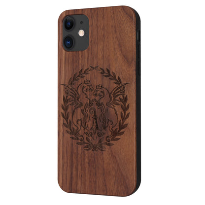 Basilisk Eden Case made with Walnut Wood for the iPhone 11