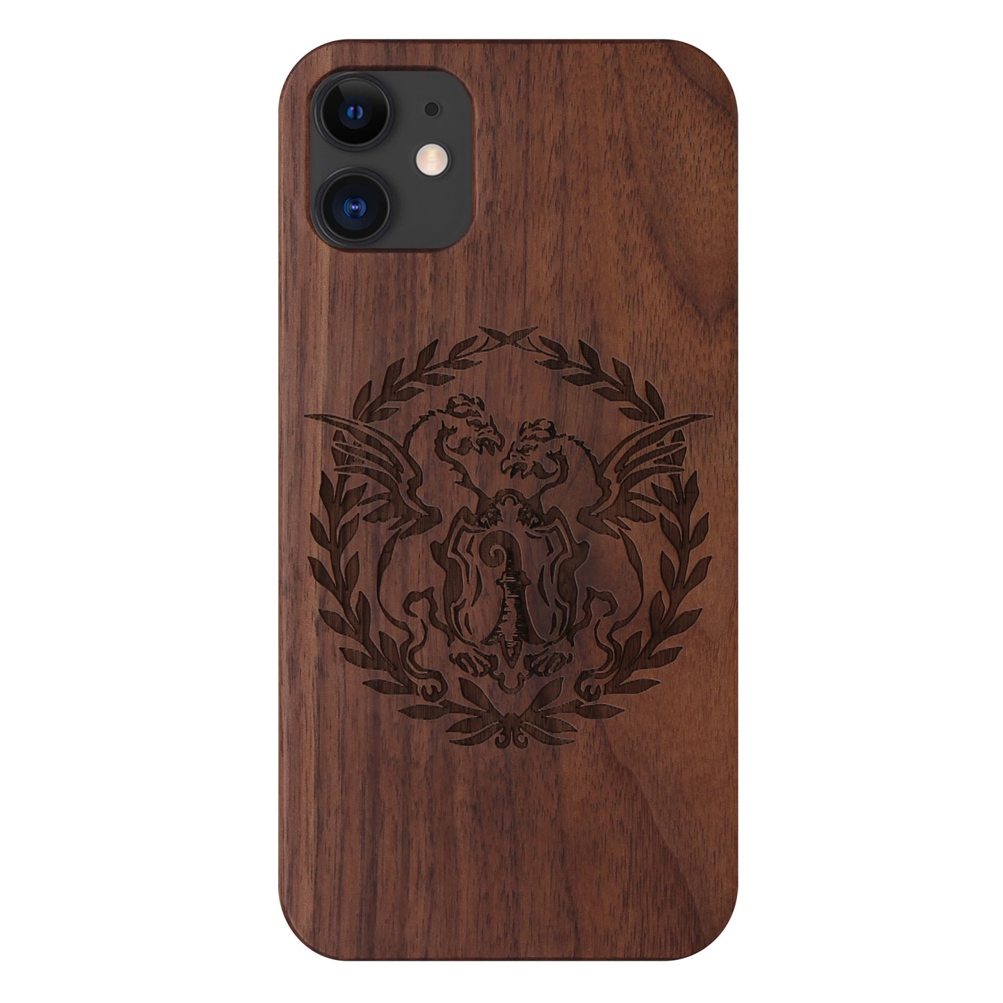 Basilisk Eden Case made with Walnut Wood for the iPhone 11
